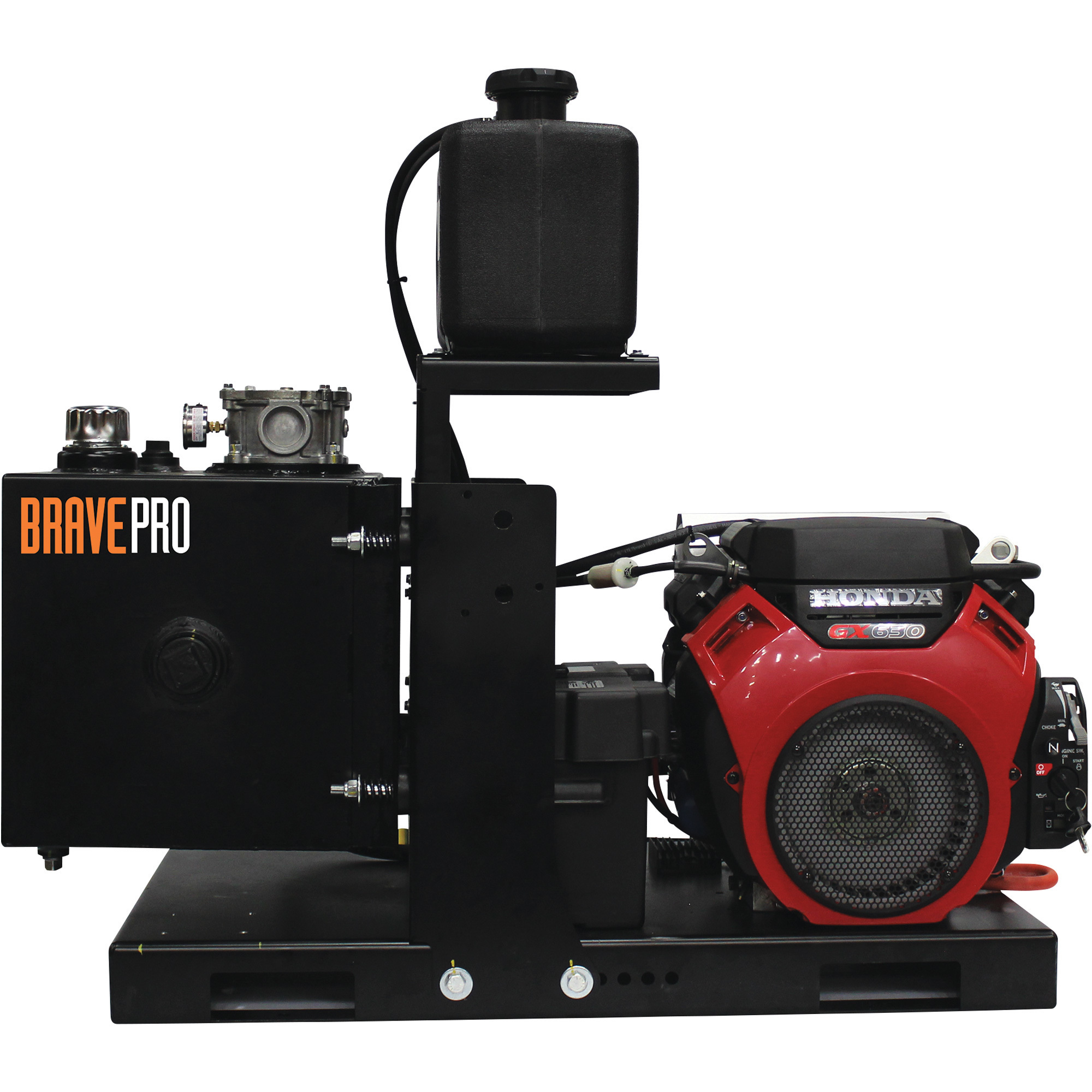 BravePro Hydraulic Power Pack, Honda GX630 Electric Start, 11 GPM ,2250 PSI, 3600 RPM, Model# HBHS610GXE